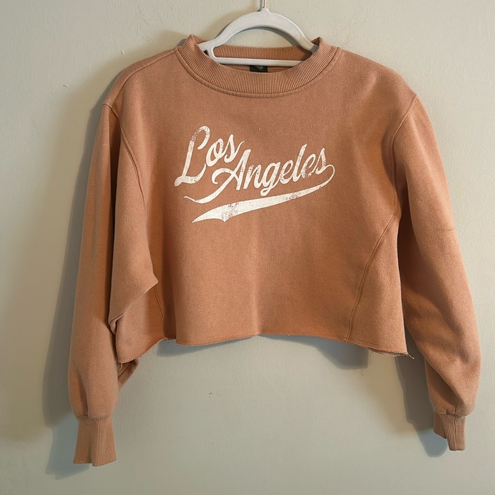 Los Angeles Cropped Sweatshirt